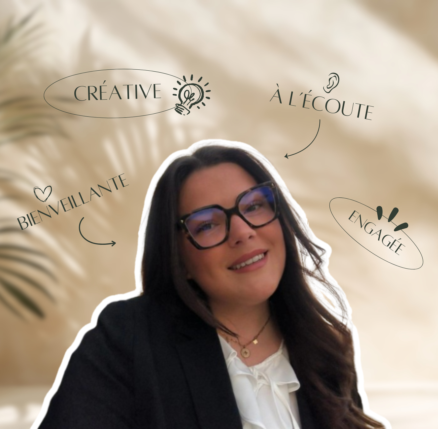 Image d'Eva Porteboeuf avec les caractéristiques qui la définissent